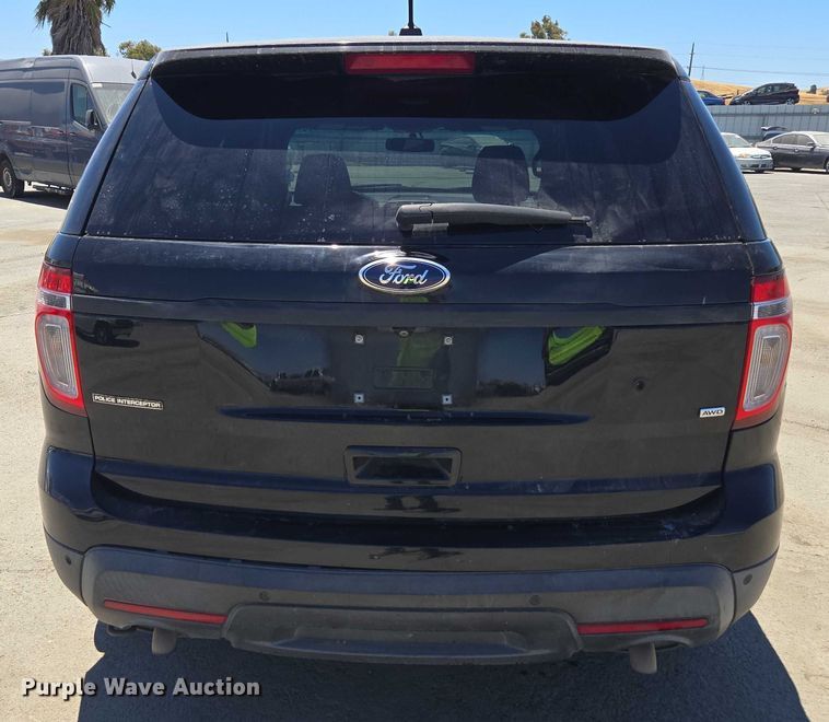 image for item YA0644 2015 Ford Explorer Police Interceptor SUV