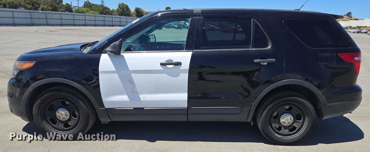 image for item YA0644 2015 Ford Explorer Police Interceptor SUV
