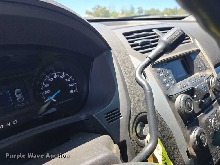 image for item YA0644 2015 Ford Explorer Police Interceptor SUV