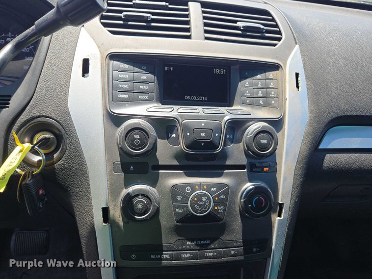 image for item YA0644 2015 Ford Explorer Police Interceptor SUV