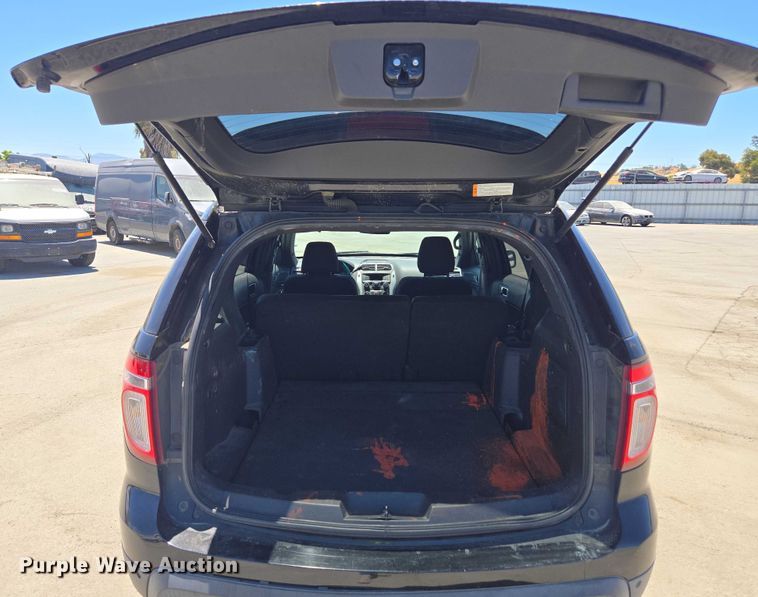 image for item YA0644 2015 Ford Explorer Police Interceptor SUV