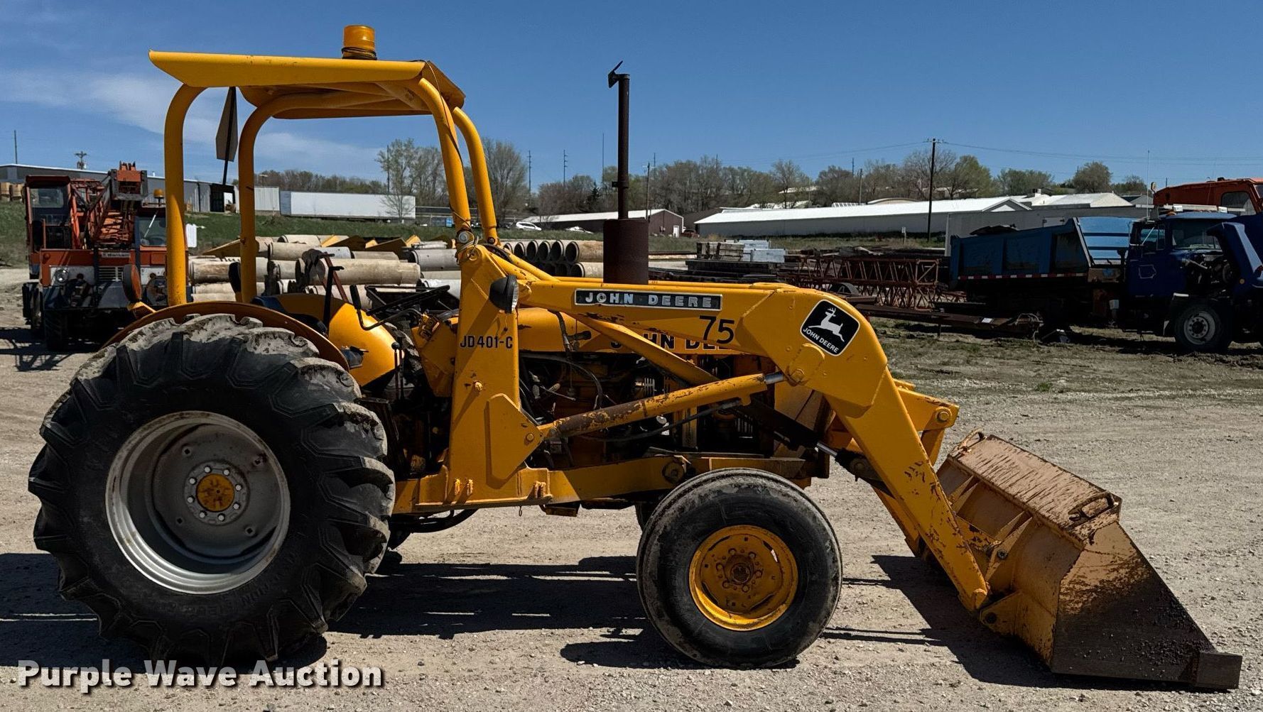 ライダー J-401N Country Western 1977 1977 John Deere 401 C tractor in Carroll, IA | Item DV2535