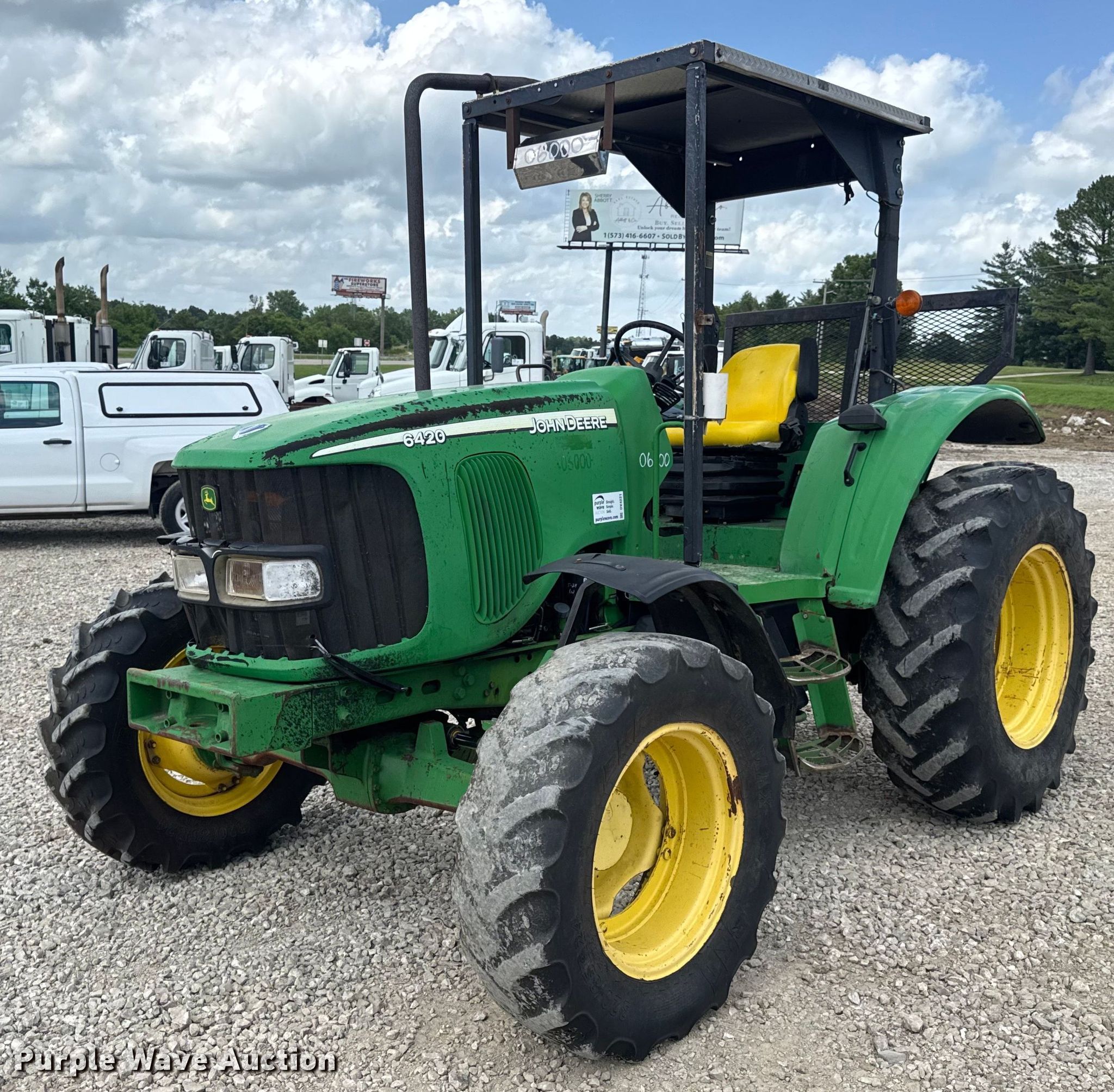 mint John Deere 6420 MFWD tractor in New Bloomfield, MO | Item