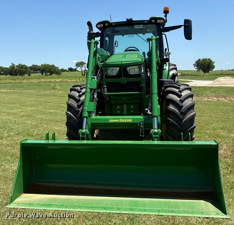 image for item DM1918 2024 John Deere 6R 145 MFWD tractor