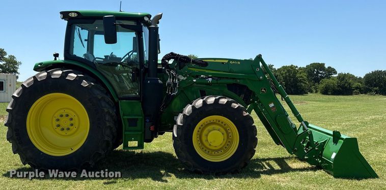 image for item DM1918 2024 John Deere 6R 145 MFWD tractor