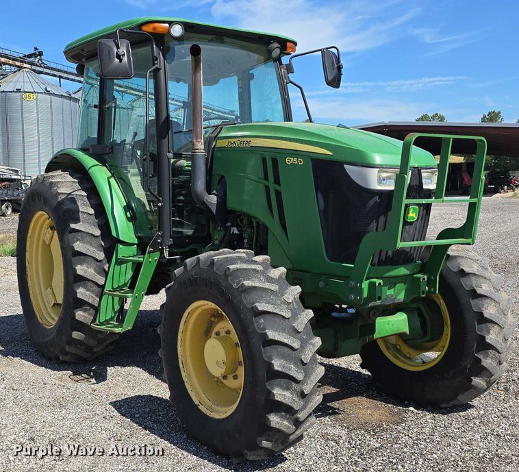 image for item DR3775 2013 John Deere 6115D MFWD tractor