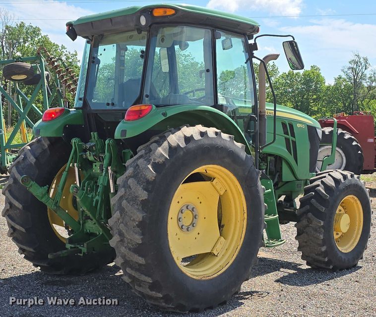 image for item DR3775 2013 John Deere 6115D MFWD tractor
