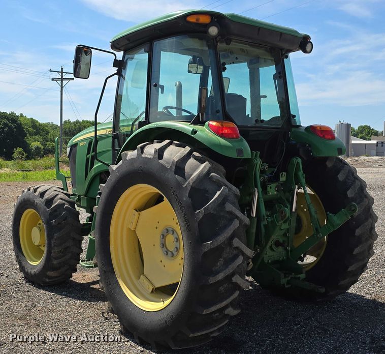 image for item DR3775 2013 John Deere 6115D MFWD tractor