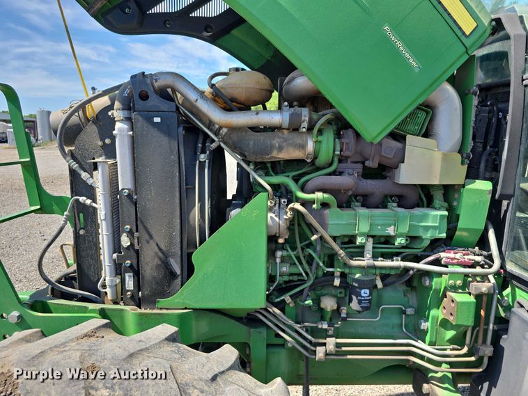 image for item DR3775 2013 John Deere 6115D MFWD tractor