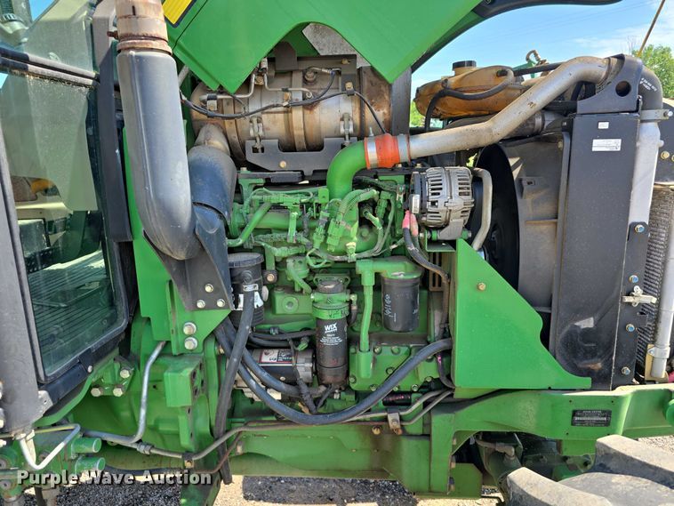 image for item DR3775 2013 John Deere 6115D MFWD tractor