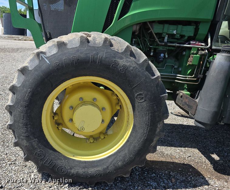 image for item DR3775 2013 John Deere 6115D MFWD tractor