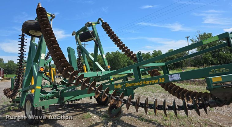 image for item DR3778 Kelly Diamond Harrow 30 chain disk harrow