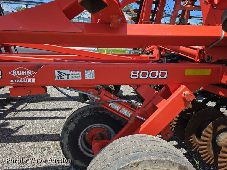 image for item DR3779 2013 Kuhn-Krause 8000 Excelerator vertical tillage