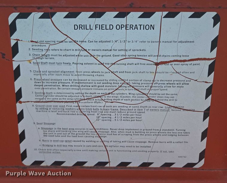 image for item DT7225 Crust Buster grain drill