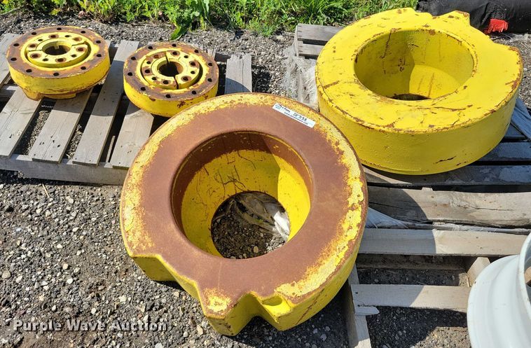 image for item DX7138 Firestone 18.4R42 (2) Firesttone 18.4R42 tires and wheels