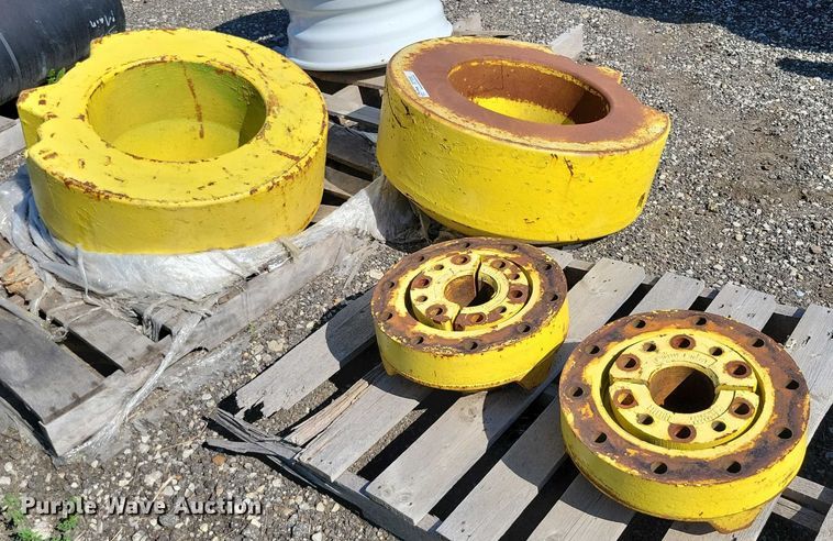 image for item DX7138 Firestone 18.4R42 (2) Firesttone 18.4R42 tires and wheels