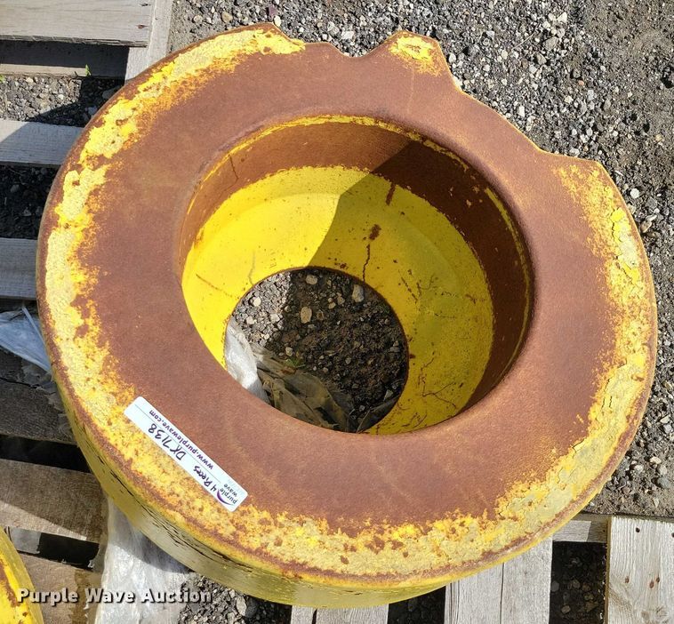 image for item DX7138 Firestone 18.4R42 (2) Firesttone 18.4R42 tires and wheels