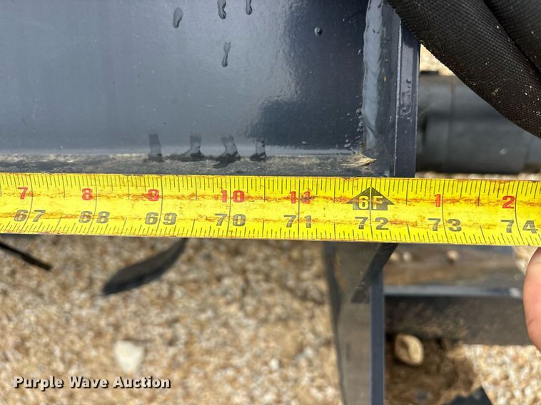 image for item DY0653 2024 Wolverine TL-12-72W skid steer tiller