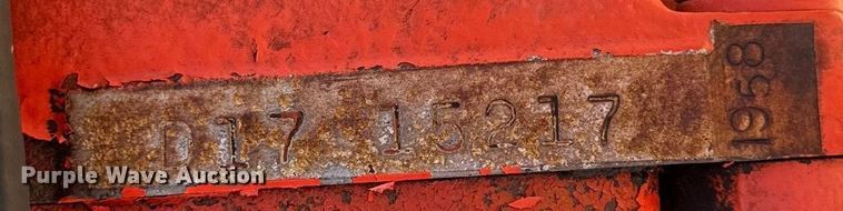 image for item DZ4211 1958 Allis-Chalmers D17 tractor