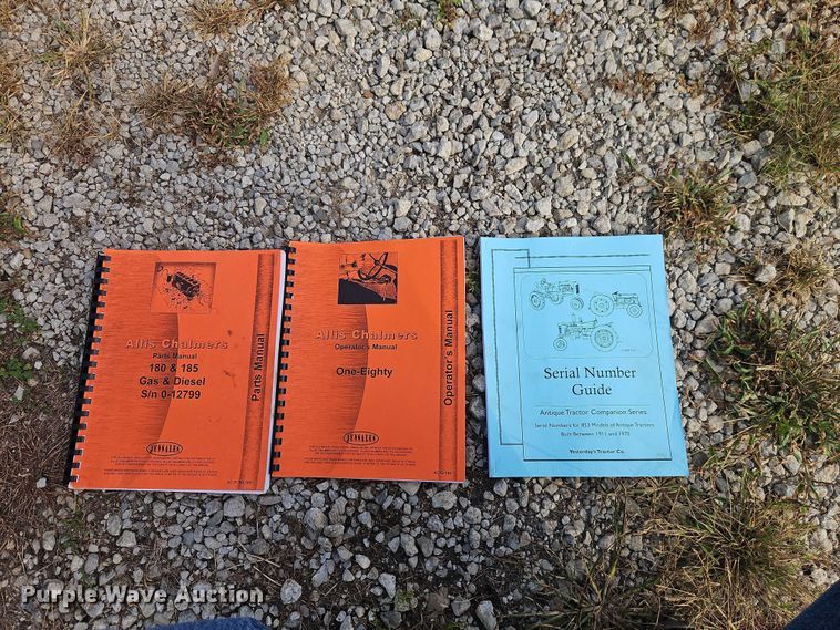 image for item EB8152 Allis-Chalmers One-Eighty tractor