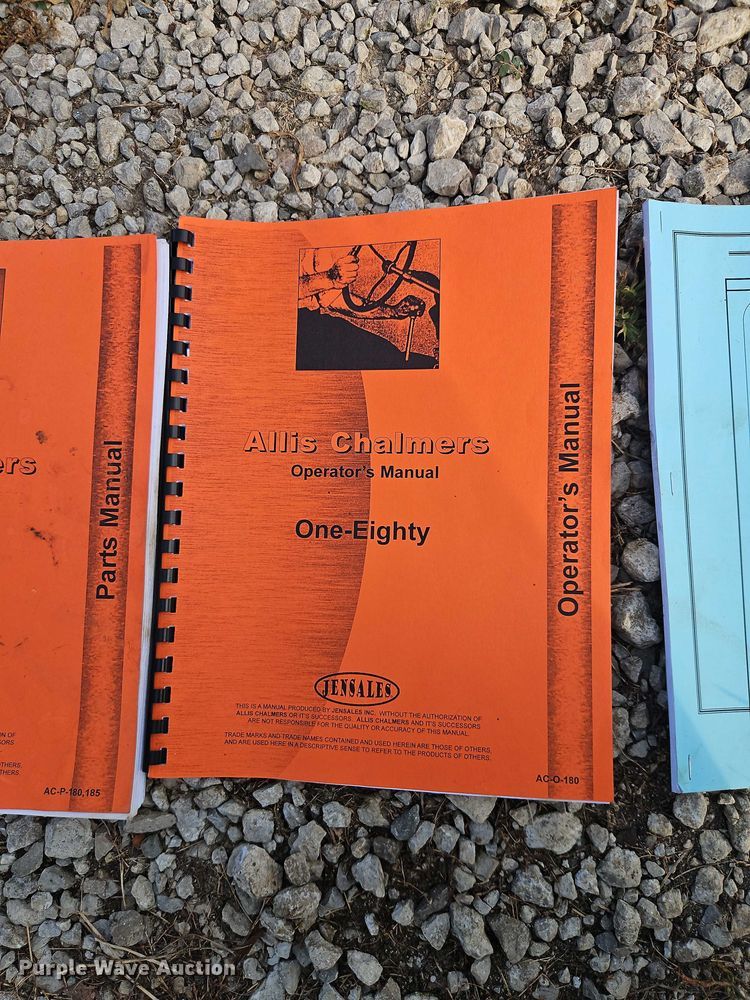 image for item EB8152 Allis-Chalmers One-Eighty tractor