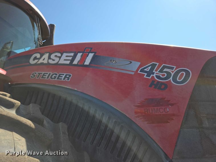 image for item EC1072 2012 Case IH Steiger 450HD 4WD tractor