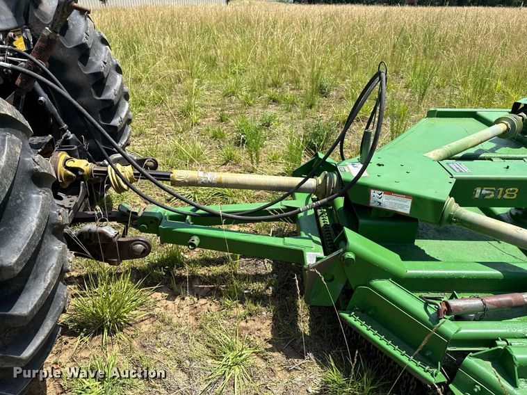 image for item ED4260 John Deere 1518 batwing rotary mower
