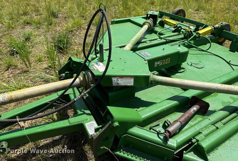 image for item ED4260 John Deere 1518 batwing rotary mower
