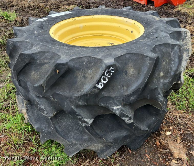 image for item EF1606 (2) Firestone 16.9-26 tires and wheels