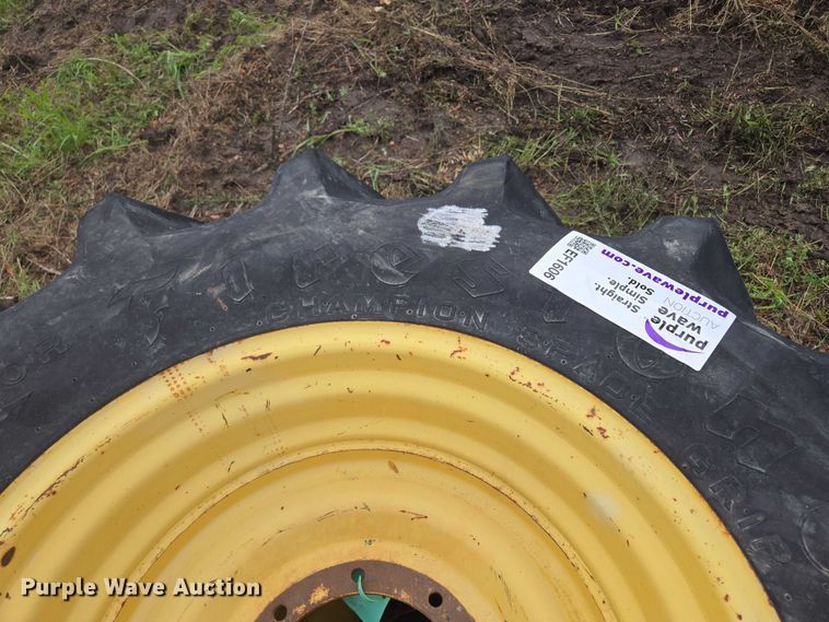 image for item EF1606 (2) Firestone 16.9-26 tires and wheels