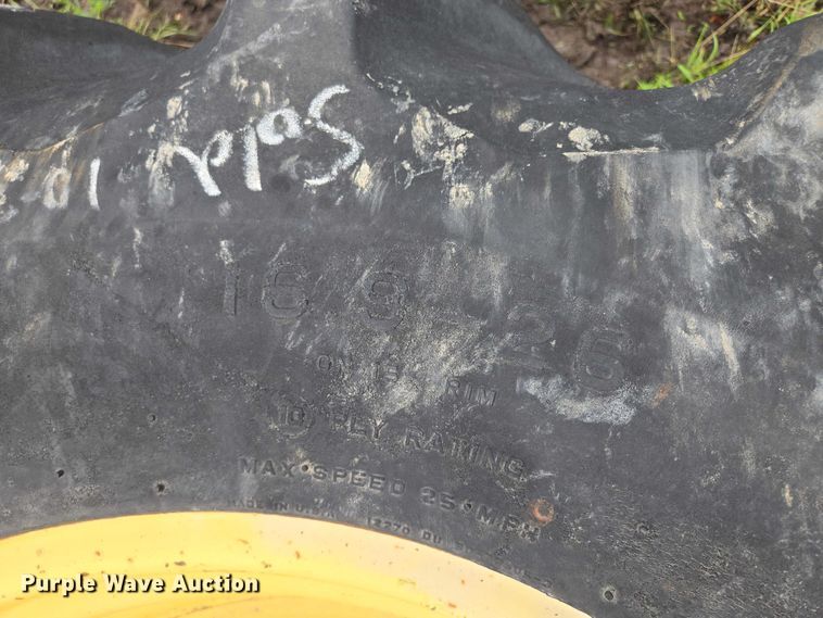 image for item EF1606 (2) Firestone 16.9-26 tires and wheels