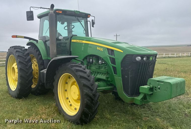 image for item EG6597 2008 John Deere 8430 MFWD tractor