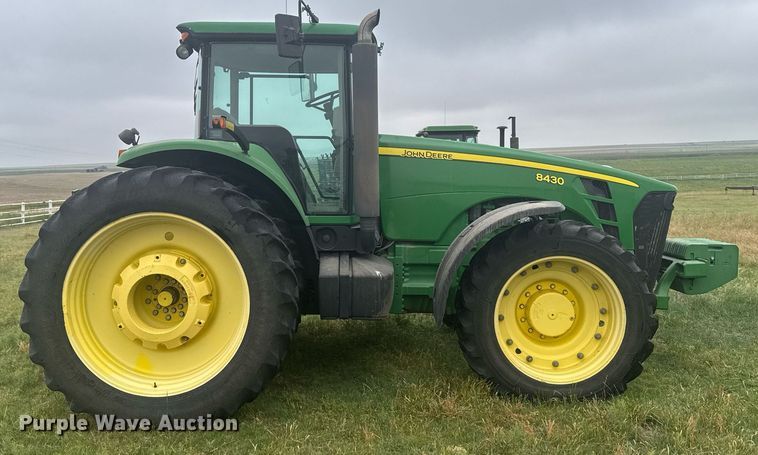 image for item EG6597 2008 John Deere 8430 MFWD tractor