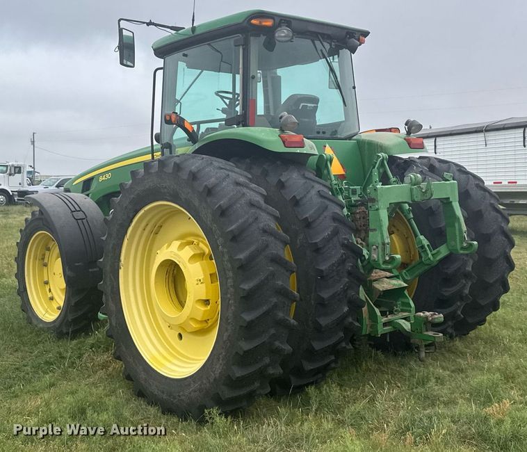 image for item EG6597 2008 John Deere 8430 MFWD tractor