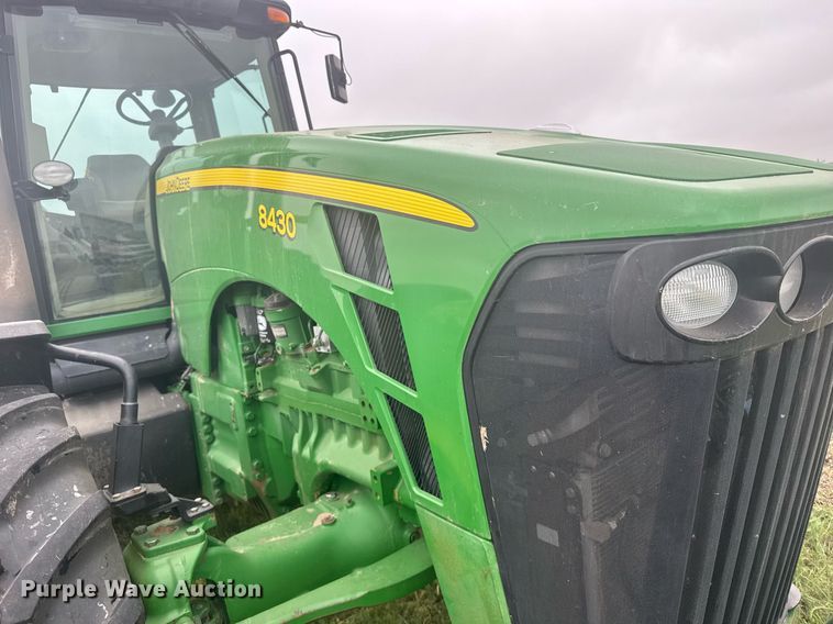 image for item EG6597 2008 John Deere 8430 MFWD tractor