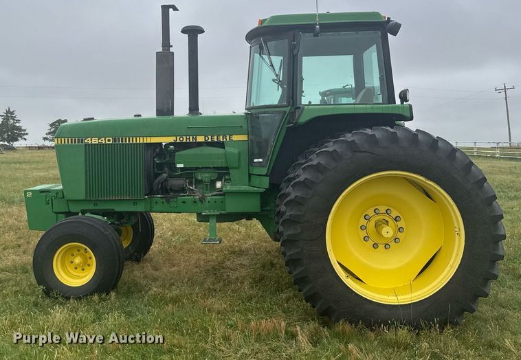 image for item EG6598 1980 John Deere 4640 tractor