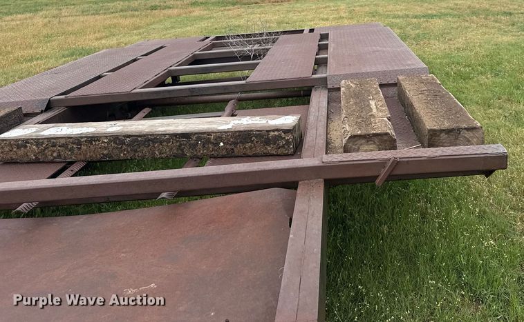 image for item EG6608 Jantz MFG 1400 swather / windrower trailer