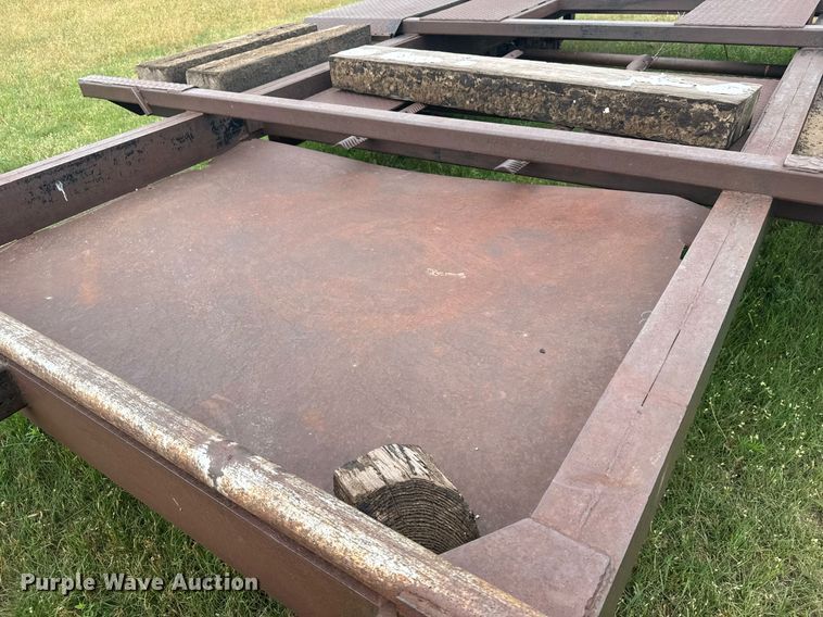 image for item EG6608 Jantz MFG 1400 swather / windrower trailer