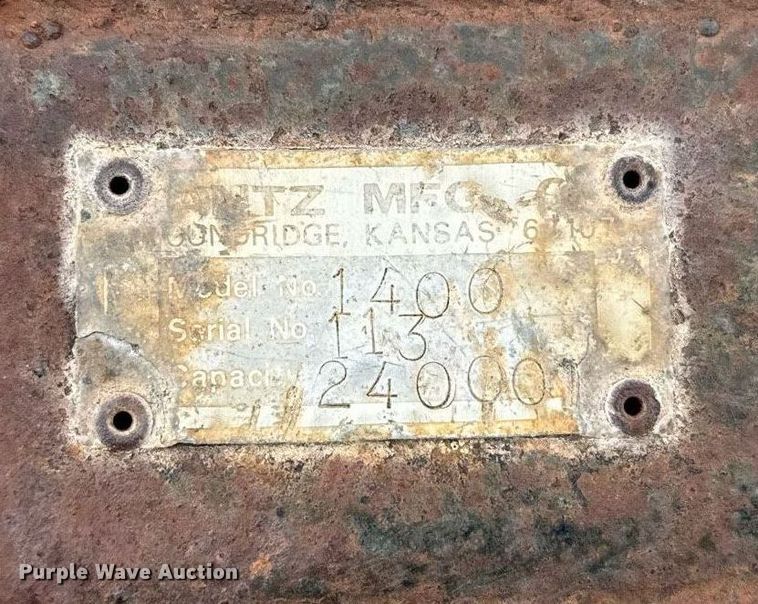 image for item EG6608 Jantz MFG 1400 swather / windrower trailer