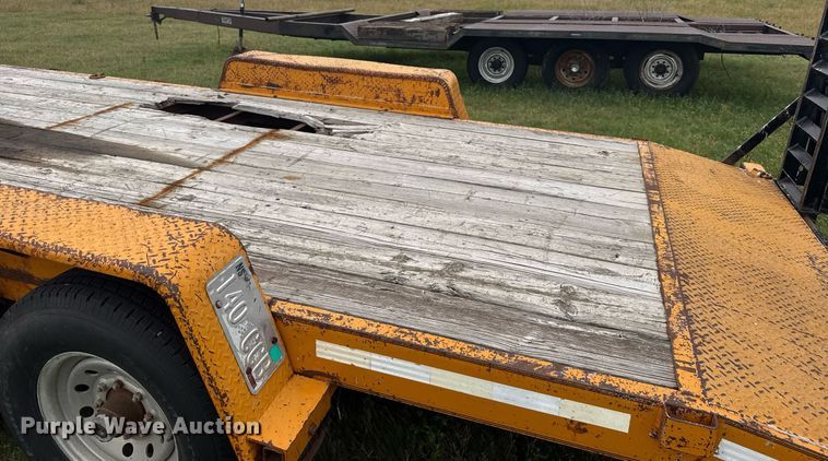 image for item EG6609 2006 Eagle Trailer Co., Inc. 7X20F equipment trailer