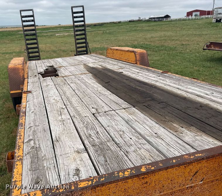 image for item EG6609 2006 Eagle Trailer Co., Inc. 7X20F equipment trailer