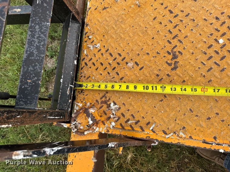 image for item EG6609 2006 Eagle Trailer Co., Inc. 7X20F equipment trailer