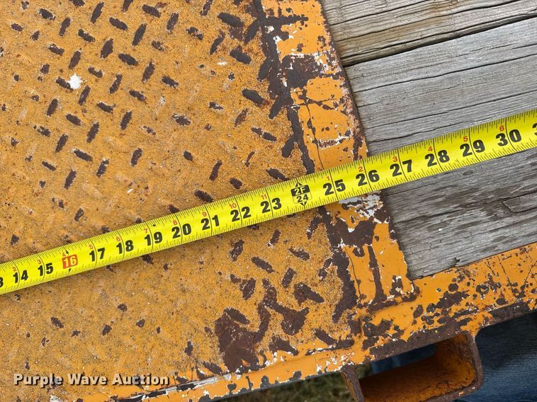 image for item EG6609 2006 Eagle Trailer Co., Inc. 7X20F equipment trailer