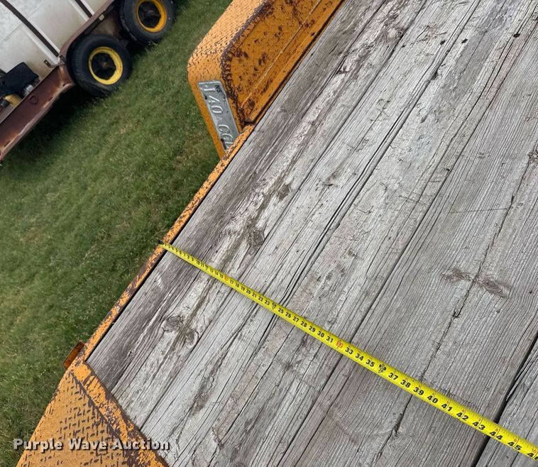 image for item EG6609 2006 Eagle Trailer Co., Inc. 7X20F equipment trailer