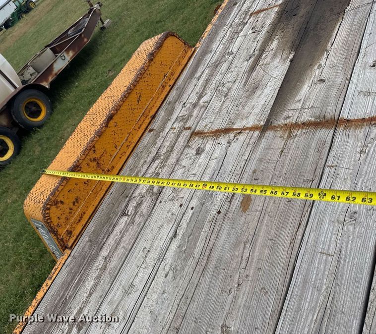 image for item EG6609 2006 Eagle Trailer Co., Inc. 7X20F equipment trailer