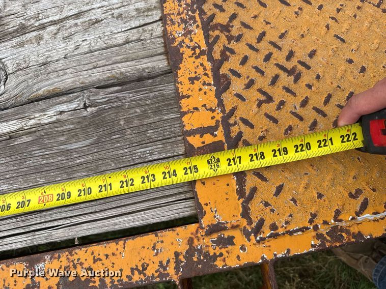 image for item EG6609 2006 Eagle Trailer Co., Inc. 7X20F equipment trailer