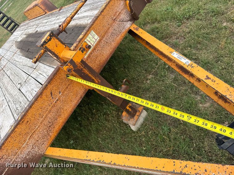 image for item EG6609 2006 Eagle Trailer Co., Inc. 7X20F equipment trailer