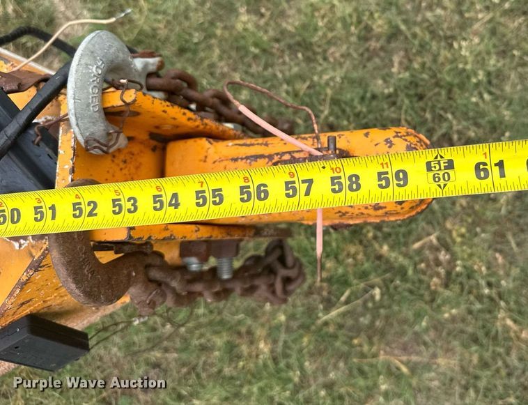 image for item EG6609 2006 Eagle Trailer Co., Inc. 7X20F equipment trailer