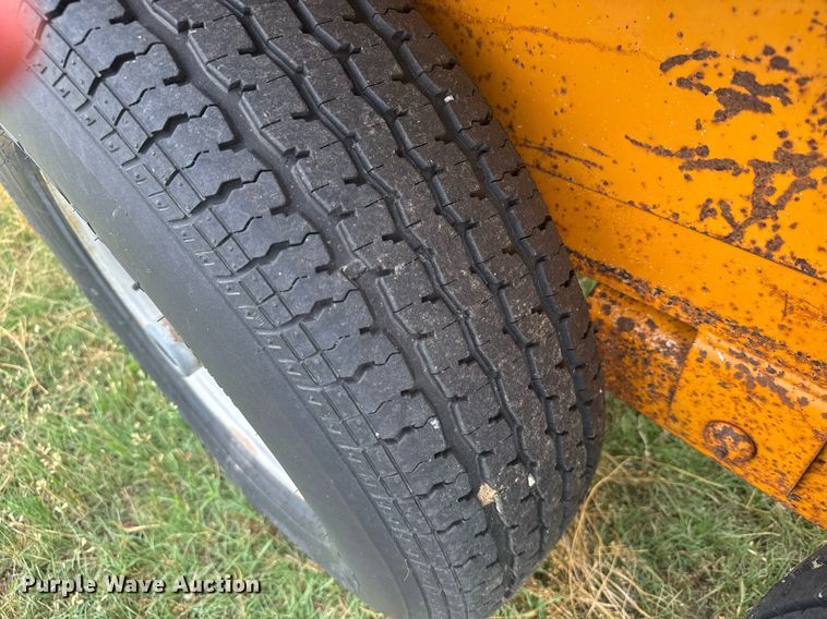 image for item EG6609 2006 Eagle Trailer Co., Inc. 7X20F equipment trailer