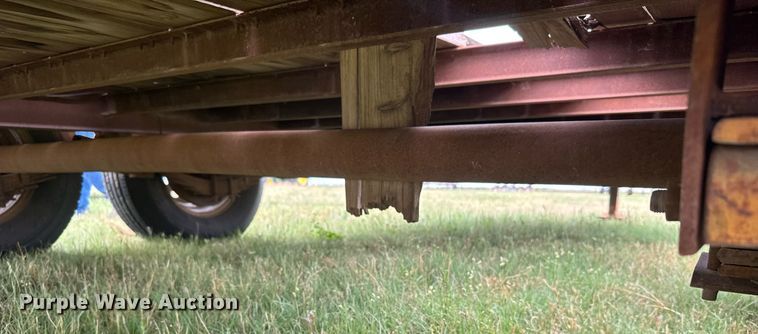 image for item EG6609 2006 Eagle Trailer Co., Inc. 7X20F equipment trailer